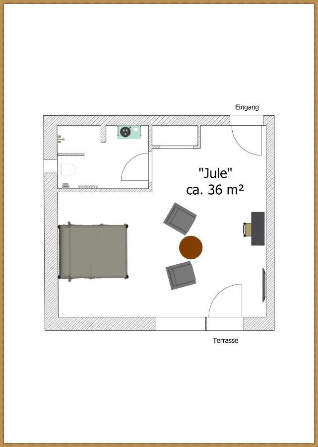 Dat Luette Nest Brodersby  Exterior foto